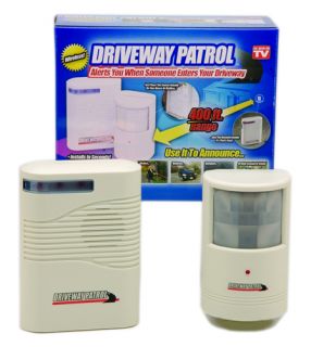    Patrol Wireless Driveway Alarm System INFERRED MOTION DETECTOR ALARM