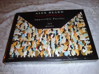 AUDIENCE   Alex Beard 315 Piece Impossible Puzzle [NEW]