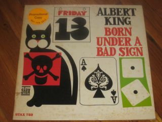 ALBERT KING born under a bad sign STAX rare BLUES LP mono COPY 