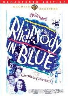 Rhapsody in Blue DVD 1945 Robert Alda Joan Leslie Alexis Smith 