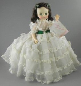 Madame Alexander Scarlett OHara Doll in White 14