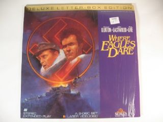 details offered here is a vintage laserdisc titled where eagles dare 