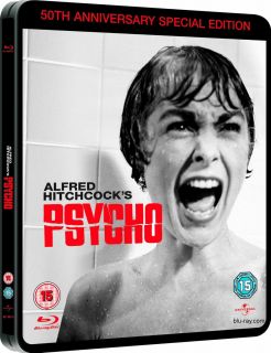 Psycho Blu Ray Steelbook Alfred Hitchcock Region Free RARE UK