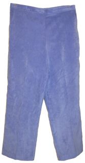 Alfred Dunner Stretch Pant Periwinkle Lavender Blue Violet New 14P 