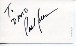 Paul Bearer WWF WWE WCW TNA Wrestler Manager Signed Autograph