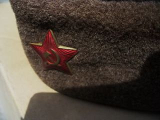 New Ushanka Russian Military Uniform Hat WWII Gulag