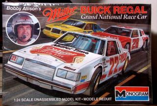 Monogram 22 Bobby Allison Miller Buick Regal Champion