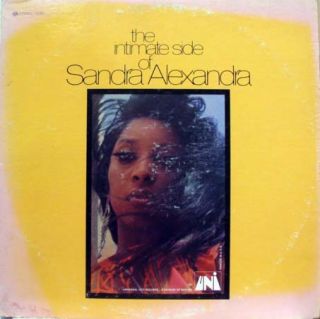Sandra Alexandra The Intimate Side LP Promo Uni 73063