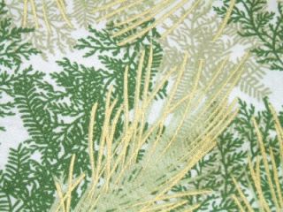 Holiday Renaissance Christmas Pine Cedar Hoffman Fabric