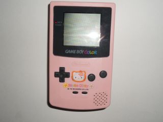 Hello Kitty Game Boy Color Handheld Console System Japan GBC
