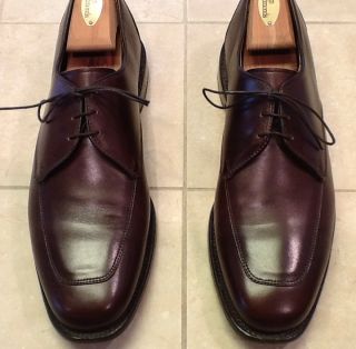 Allen Edmonds Burton 10 5D Brown Oxford Dress Shoe Made In USA