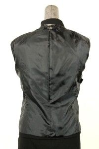 Womens Black Alex Marie 2pc Skirt Suit Career Stretch Classic Sz 