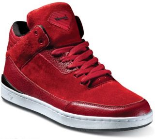 Diamond Supply footwear Marquise Red Black Leather Shoes