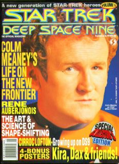 STAR TREK DEEP SPACE NINE Official Magazine #5 Colm Meaney ++ 1994