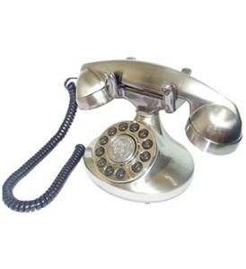 Retro 1922 British Chrome Alexis Desk Phone Telephone 870586000622 