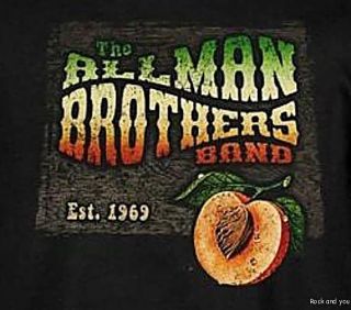 Allman Brothers Est 1969 Rock Blues Retro T Shirt s NWT