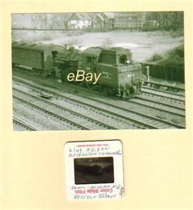   Print B&A Boston & Albany RR Steam Switcher #313 Allston Yards MA 1949