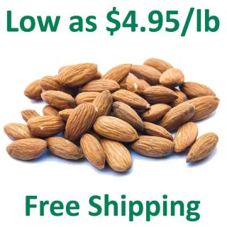 Truly Raw Unpasteurized Almonds Family Farmed in California Fresh 