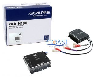 ALPINE PXA H100 IMPRINT AUDIO PROCESSOR FOR SELECT ALPINEC IN DASH 