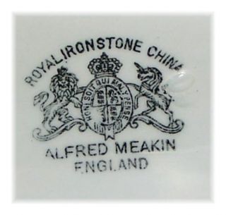 Vintage ALFRED MEAKIN PIN Change RING DISH Royal Ironstone China
