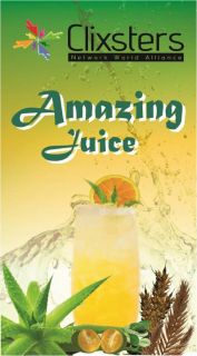 THE “AMAZING JUICE” one of the products of CLIXTERS.