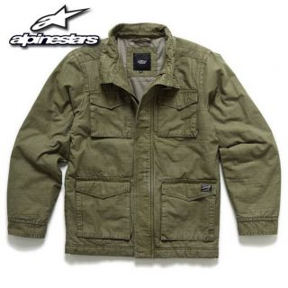   manufacturer alpinestars sixty five jacket army s small 100 % cotton
