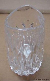 Gorham Art Glass Lead Crystal Althea Vase West Germany