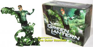DC Direct Comic Green Lantern Movie Hal Jordan Emerald Energy Statue 