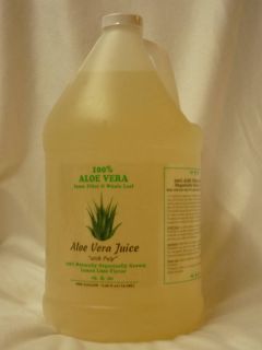 Aloe Vera Juice 1 Gal 128 oz Whole Leaf Inner Fillet