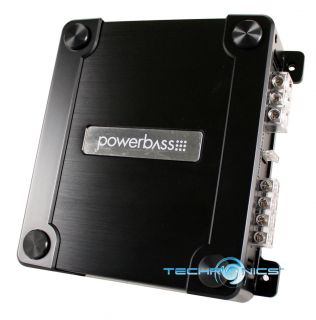PowerBass Atom Series 600W Max 2 Channel Class A B Car Audio Speaker 