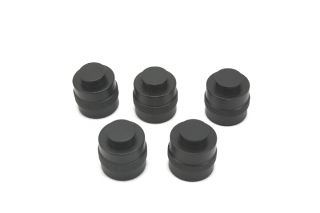 Paintball Metal CO2 Compressed Air Tank Thread Saver Cap Protector Qty 