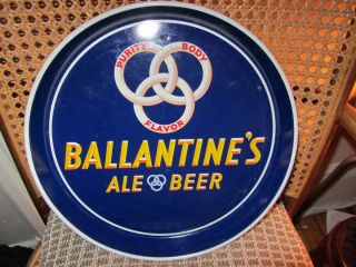 Ballantines Ale Beer Tray P Ballantines Sons Newark NJ A C Co 71 A 