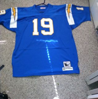 Lance Alworth Authentic Mitchell and Ness Jersey San Deigo Chargers 