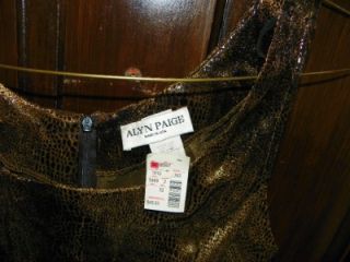 Alyn Paige Animal Snake Print Shiny Streatch Dress Junior Size 7 8 USA 