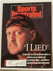 Lyle Alzado Steroids I Lied 1991 Sports Illustrated