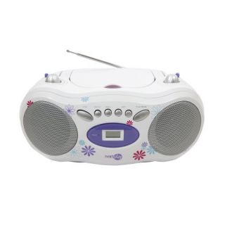 Mod Pod Portable Am FM Analog Radio CD Boombox NPF500B