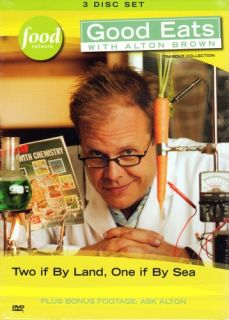 Good Eats Alton Brown V3 Two If by Land One If by Sea Brand New SEALED 
