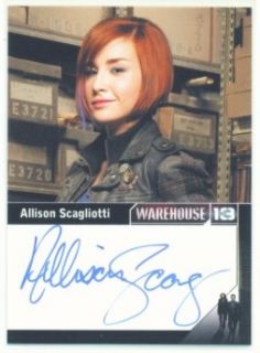 Allison Scagliotti Claudia Autograph Warehouse 13 S2