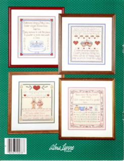Alma Lynne Home Sweet Samplers Cross Stitch Booklet