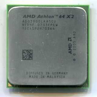 AMD Athlon 64 X2 3800+ socket AM2 CPU ADO3800IAA5CU 2.0 GHz Windsor 