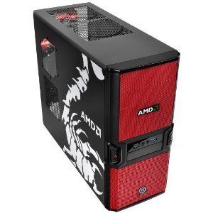 AMD FX QUAD CORE CUSTOM BUILT GAMING COMPUTER 3 6GHZ X 4 WIN 7 ITS A 