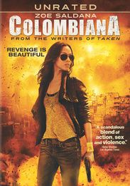 Colombiana DVD 2011 Zoe Saldana Brand New SEALED Great Movie