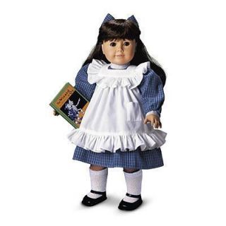 Samantha American Girl Doll Blue Play Dress American Girl Tag Retired 