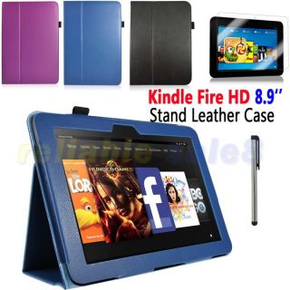   Kit PU Leather Stand Case for  Kindle Fire HD 8 9 Inch