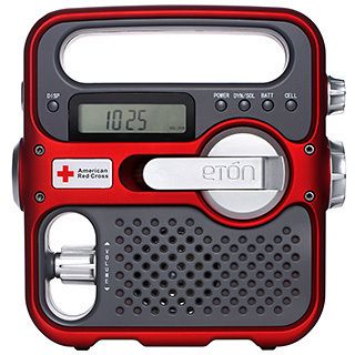 ETON American Red Cross SolarLink FR360 Emergency AM FM NOAA Weather 