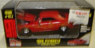 RACING CHAMPIONS 1968 Plymouth Issue # 97J HOT ROD Collectible 1/62 