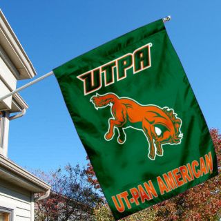 Texas Pan American Broncs UTPA University College House Flag