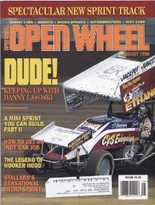 August 1996 Open Wheel Magazine Danny Lki Feature