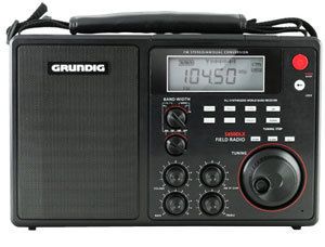 Grundig Eton S450DLX Am FM Stereo SW Shortwave Digital Radio Dual 