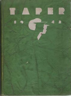 1942 American International College Yearbook Taper